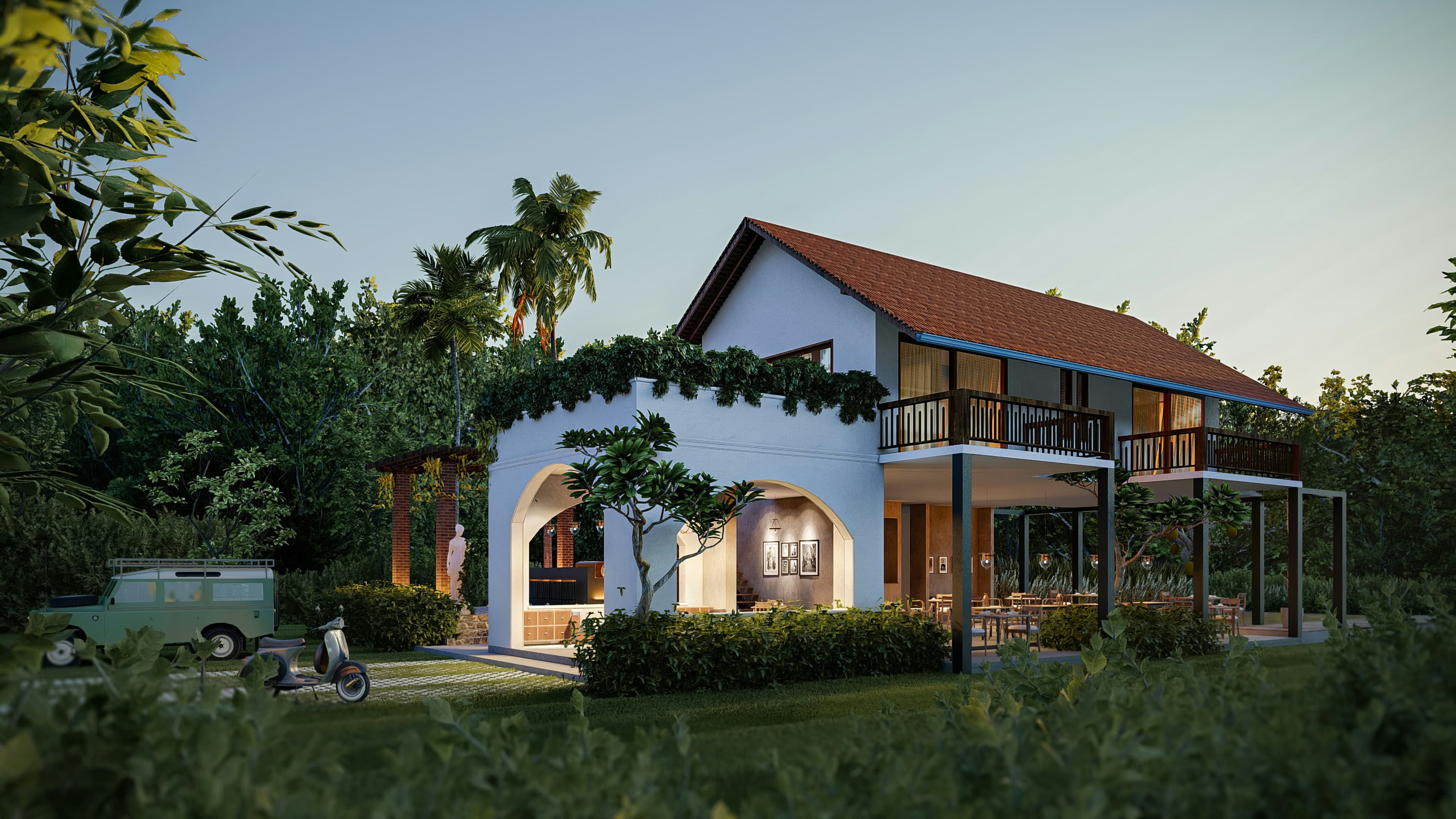 Fortune Cosmos villa — living space